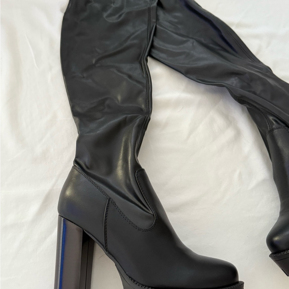 Azalea Wang Platform Thigh High Boots - Picture 3 of 3